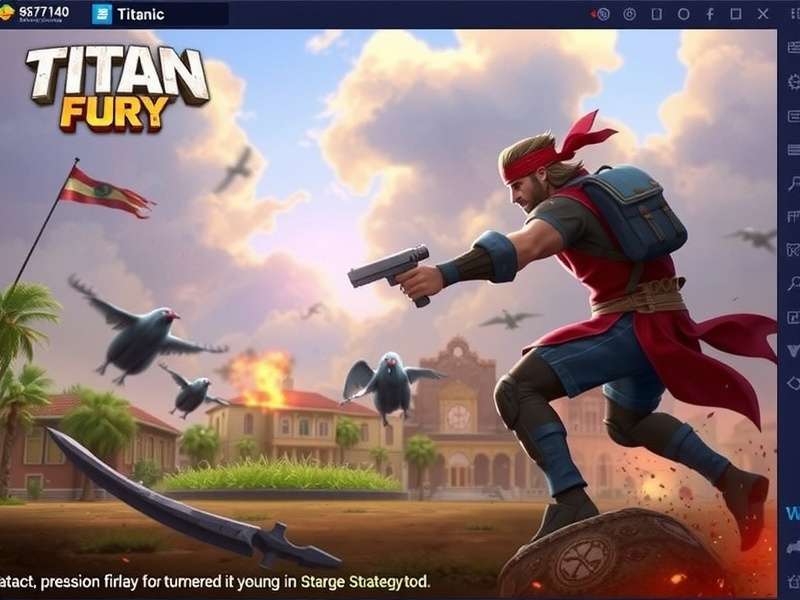 Titan Fury Battlegrounds gameplay screenshot